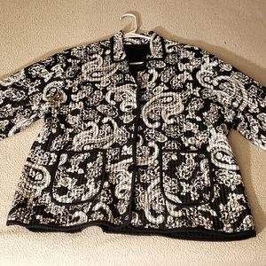 Black Reversible Blazer